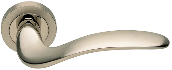 COBRA R2 NIS/NIK, ручка дверная, цвет -  матовый никель/никель фото купить Махачкала