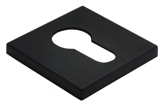 MH-KH-S6 BL, накладка на евроцилиндр, цвет - черный фото купить Махачкала