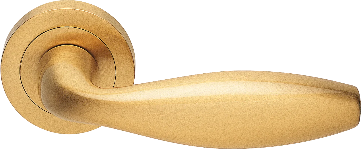 SIENA R2 OSA, ручка дверная, цвет - матовое золото фото купить Махачкала