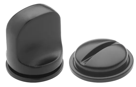 LUX-WC-RM NERO, завертка сантехническая, цвет - черный фото купить Махачкала