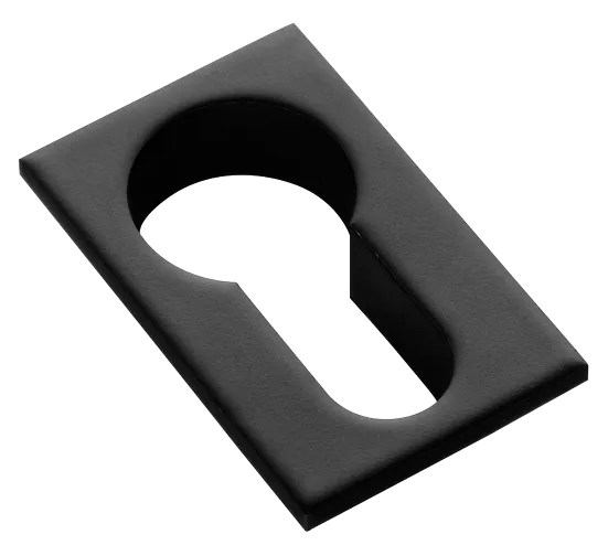 LUX-KH-SM NERO, накладка на евроцилиндр, цвет - черный фото купить Махачкала