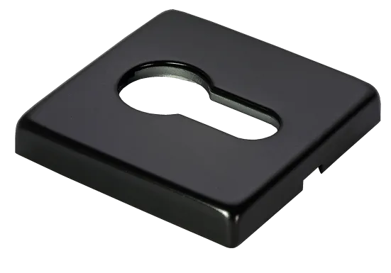 LUX-KH-S5 NERO, накладка под евроцилиндр, цвет - черный фото купить Махачкала