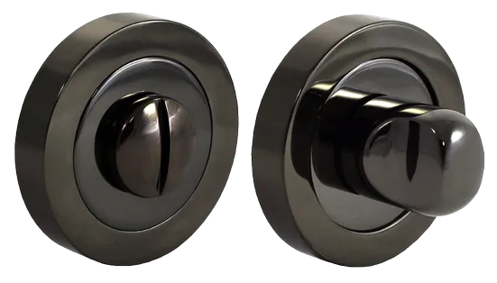 LUX-WC-R2 NIN, завертка сантехническая, цвет - черный никель фото купить Махачкала