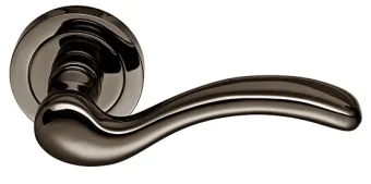 PATRICIA R2 NIN, ручка дверная, цвет -  черный никель